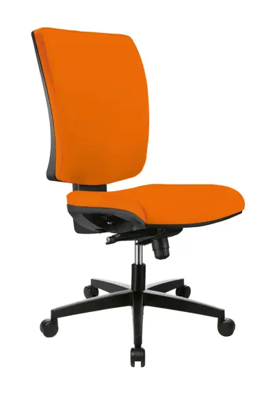 BOLZANO SYN židle kancelářská, koženka AN 030 - koženka oranžová